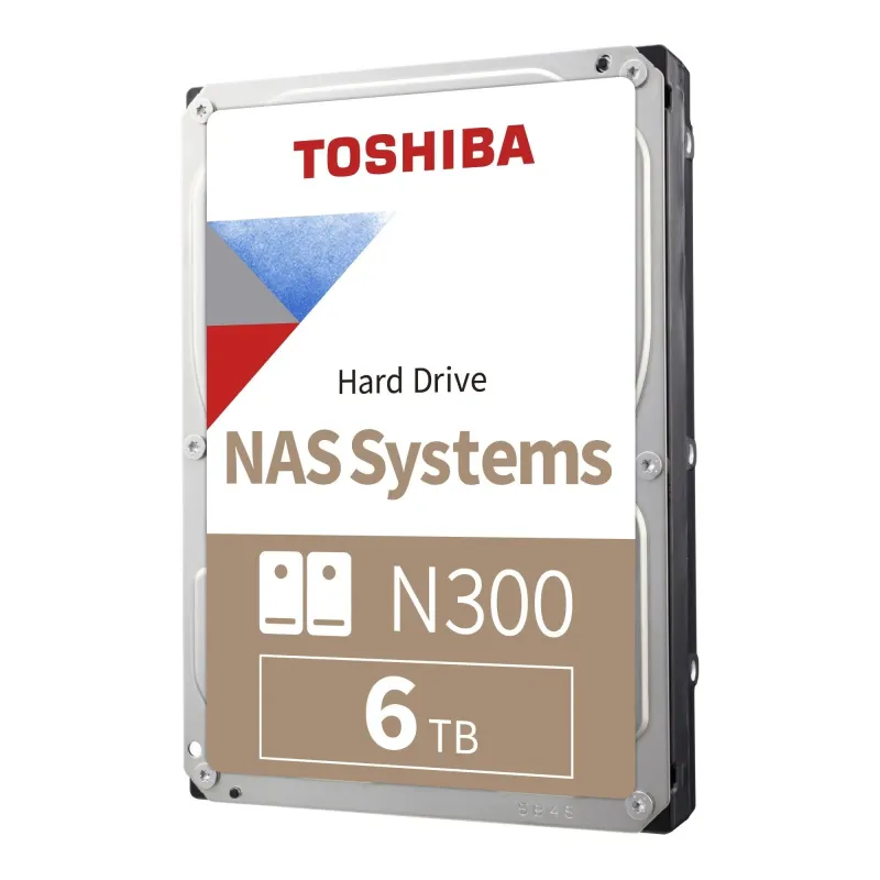 Dysk Toshiba N300 MN10ADA600S 6TB 3,5" 7200 512MB SATA | PartsPC.pl