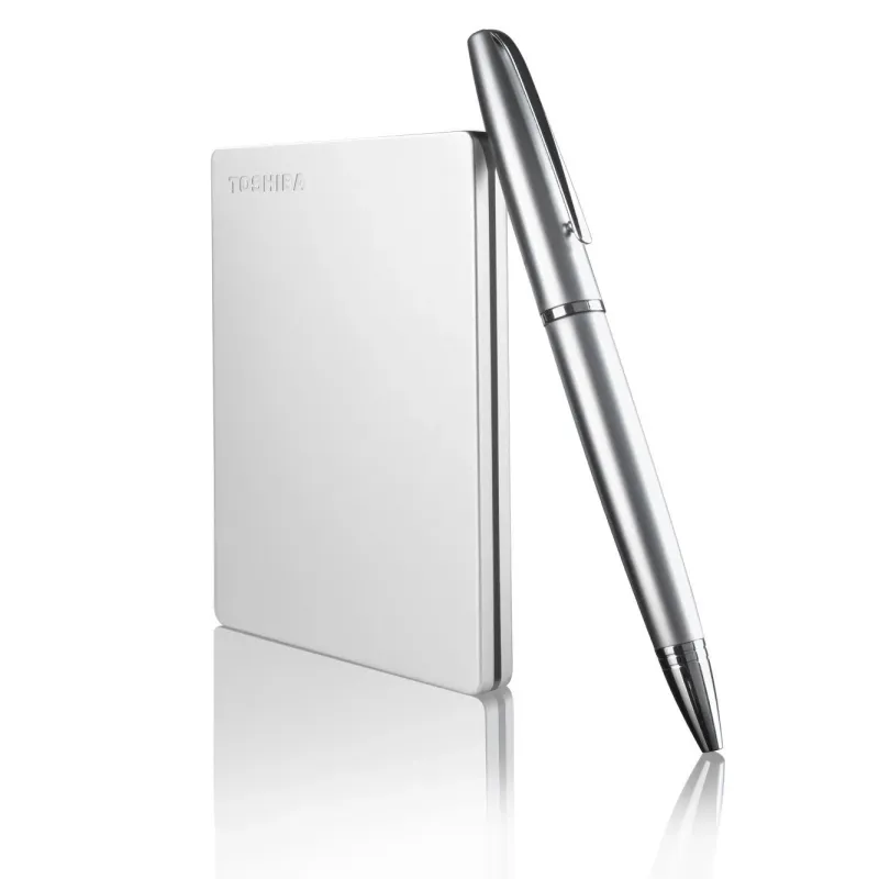 Dysk zewnętrzny Toshiba Canvio Slim 1TB 2,5" USB 3.2 Gen 1 silver