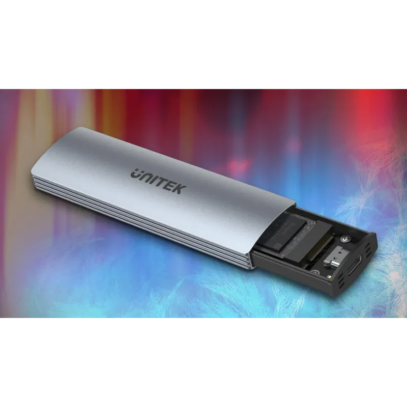 Obudowa na dysk UNITEK S1230A M.2 NVMe/SATA 10Gbps | PartsPC.pl