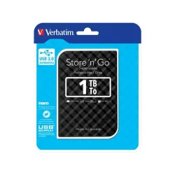Dysk zewnętrzny Verbatim 1TB Store 'n' Go 2.5" 5400 USB 3.0 czarny