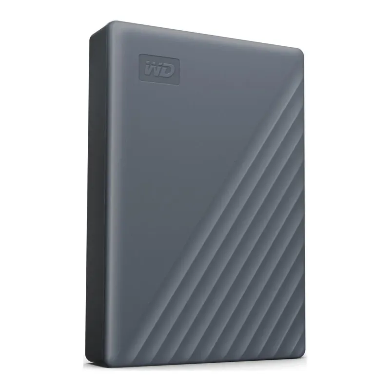 Dysk WD My Passport 5TB 2,5" USB 3.2 Gen 1 z USB-C Silicon Grey