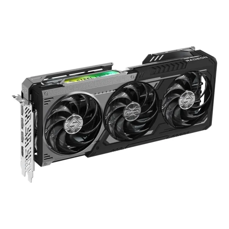 Karta VGA ASRock Radeon RX 9070 XT Steel Legend Dark 16GB GD… | PartsPC.pl