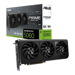 Karta VGA Asus GeForce RTX 5060 PRIME-RTX5060-O8G OC 8GB GDDR7 128bit
