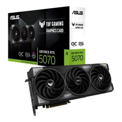 Karta VGA Asus GeForce RTX 5070 TUF-RTX5070-O12G-GAMING OC 12GB GDDR7