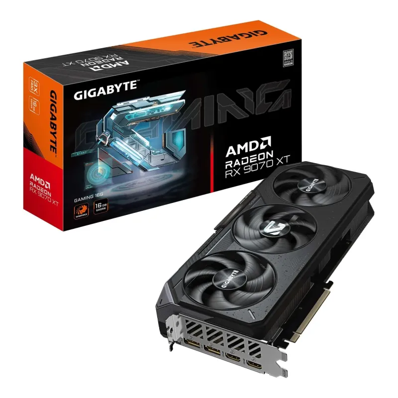 Karta VGA Gigabyte Radeon RX 9070 XT GAMING 16G 16GB GDDR6 256bit