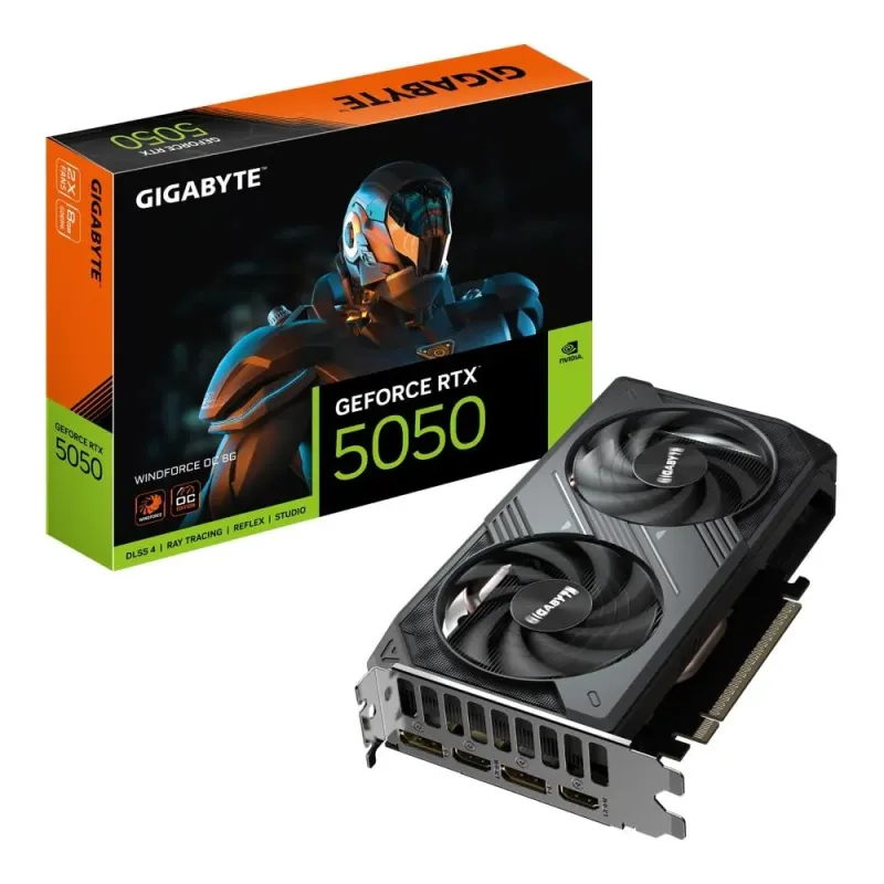 Karta VGA Gigabyte GeForce RTX 5050 WINDFORCE OC 8G 8GB GDDR6 128bit