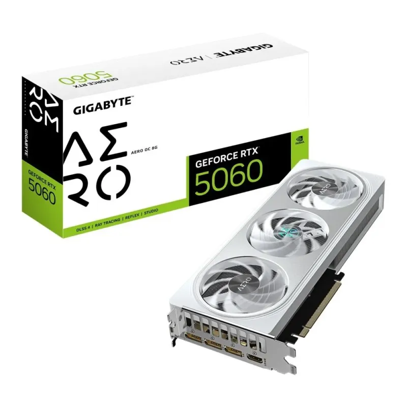 Karta VGA Gigabyte GeForce RTX 5060 AERO OC 8G 8GB GDDR7 128bit HDMI+3xDP