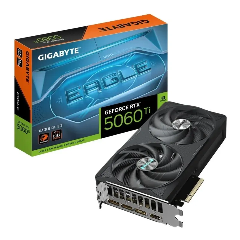 Karta VGA Gigabyte GeForce RTX 5060 Ti EAGLE OC 8G 8GB GDDR7 128bit