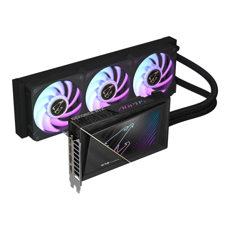 Karta VGA Gigabyte AORUS GeForce RTX 5080 XTREME WATERFORCE 16G 16GB GDDR7