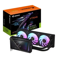 Karta VGA Gigabyte AORUS GeForce RTX 5080 XTREME WATERFORCE 16G 16GB GDDR7