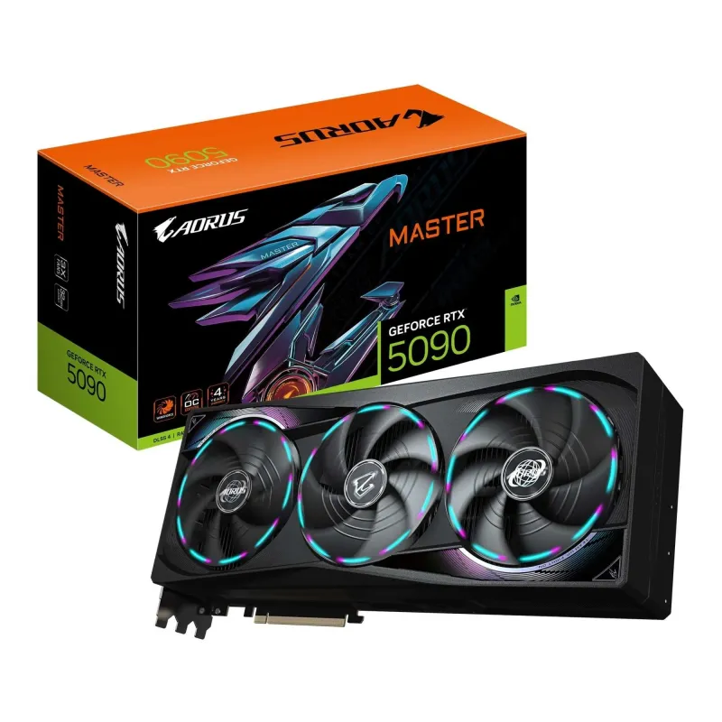 Karta VGA Gigabyte AORUS GeForce RTX 5090 MASTER 32G 32GB GDDR7 512bit
