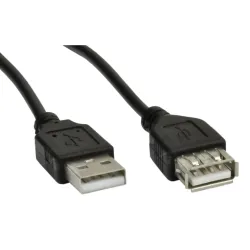 Przedłużacz USB 2.0 Akyga AK-USB-07 USB A(M) - A(F) 1,8m | PartsPC.pl