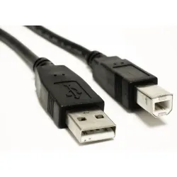 Kabel USB 2.0 Akyga AK-USB-18 USB A(M) - B(M) 5,0m czarny | PartsPC.pl