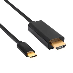Kabel adapter Akyga AK-AV-18 USB C - HDMI 4K 1,8m | PartsPC.pl