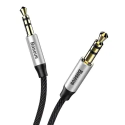 Kabel przewód audio AUX wtyk - wtyk jack 3.5 mm stereo Baseus CAM30-BS1