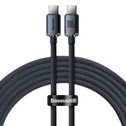 Kabel przewód USB-C PD 2.0 Baseus Crystal CAJY000601 Quick Charge 3.0 5A z