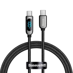 Kabel przewód USB-C PD 2.0 100cm Baseus Display CATSK-B01 Quick Charge 3.0