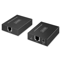 Przedłużacz/Extender DIGITUS USB 2.0 po skrętce kat.6 do 150m, 4x USB-A do