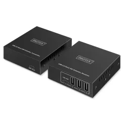 Przedłużacz/Extender DIGITUS USB 3.1 Gen1 po skrętce kat.6A do 100m, 3x