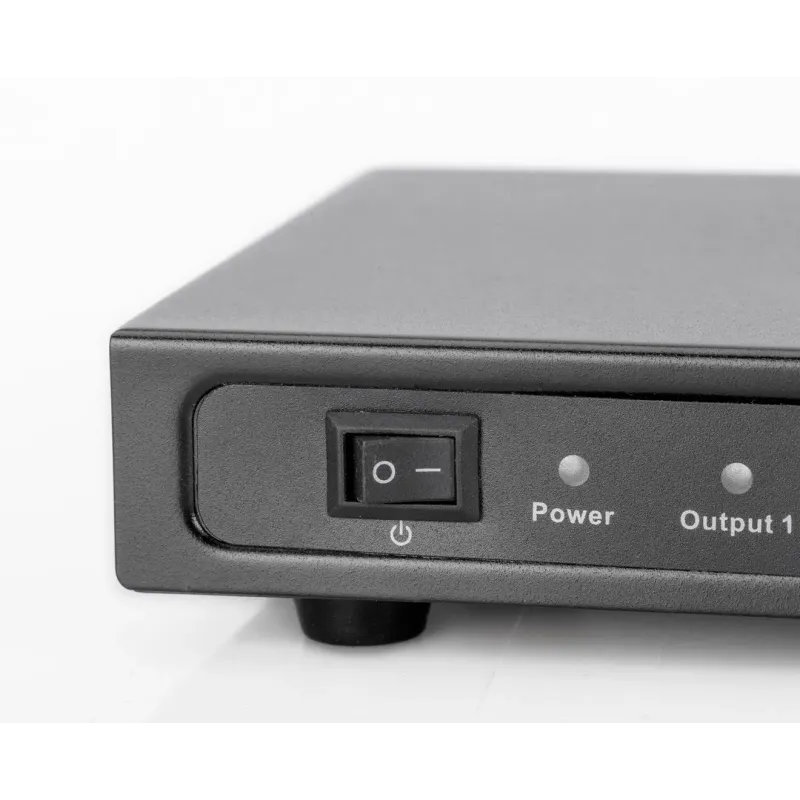 Rozdzielacz/Splitter HDMI DIGITUS 8-portowy 1080p 60Hz FHD HDCP1.2 audio