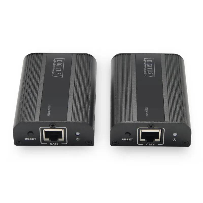 Przedłużacz/Extender DIGITUS HDMI 30m/60m po skrętce Cat.6 4K2K 30Hz/60Hz