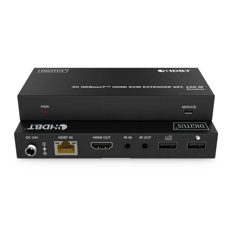 Przedłużacz/Extender DIGITUS HDMI 4K60Hz 150m po skrętce HDBaseT HDCP 2.2