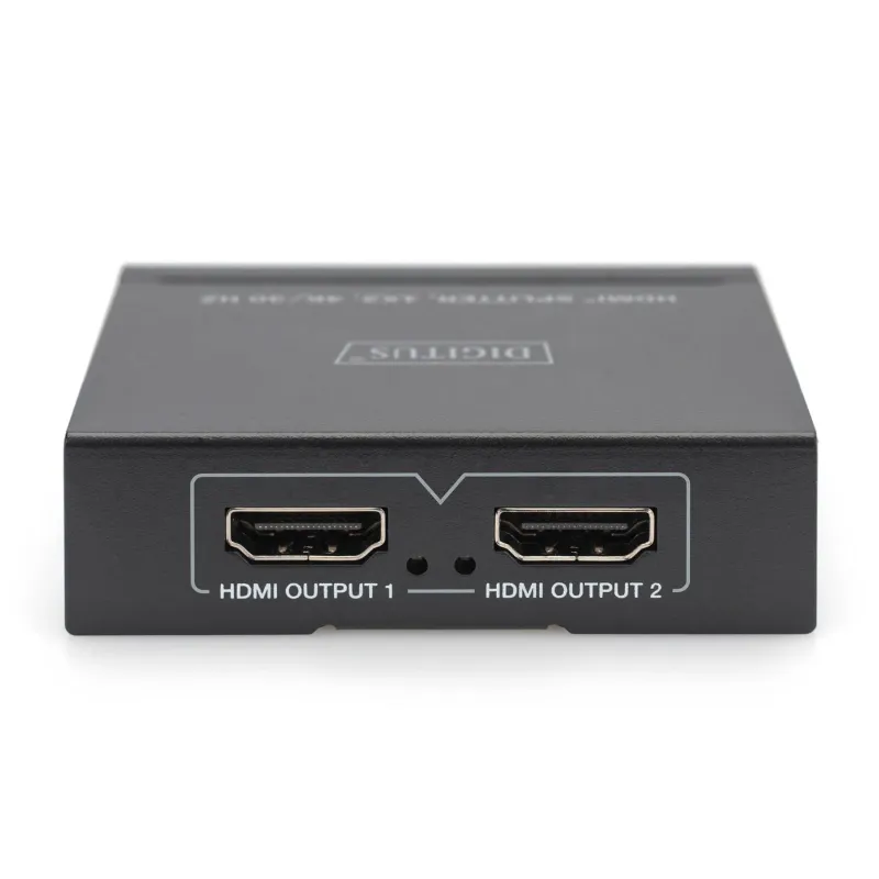 Rozdzielacz/Splitter HDMI DIGITUS 2-portowy 4K/30Hz EDID HDCP1.4