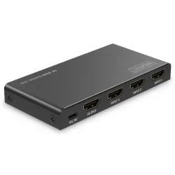 Przełącznik/Switch DIGITUS HDMI 3x1, 4K/60Hz UHD z HDR, 18 Gbps, HDCP 2.2