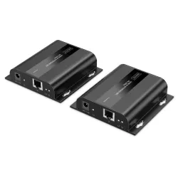 Przedłużacz/Extender DIGITUS HDMI 120/200m po kat.6 UTP/IP 4K/60Hz, max.