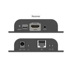 Przedłużacz/Extender DIGITUS HDMI 120/200m po kat.6 UTP/IP 4K/60Hz, max.
