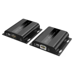 Przedłużacz/Extender DIGITUS HDMI 120/200m po kat.6 UTP/IP 4K/60Hz z PoE,