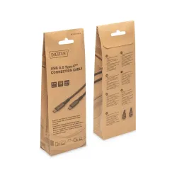 Kabel połączeniowy DIGITUS PREMIUM USB 4.0 Typ USB C/USB C M/M 20Gbps PD
