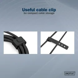 Kabel połączeniowy DIGITUS silikonowy USB-C - USB-C, USB 4 Gen2 20G 8K