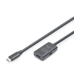Kabel przedłużający aktywny DIGITUS DA-73108, USB 3.2 Gen1, 5Gbps, USB-C -