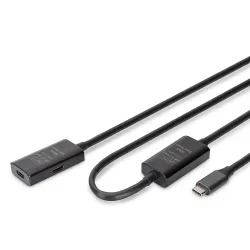 Kabel przedłużający aktywny DIGITUS DA-73109, USB 3.2 Gen1, 5Gbps, USB-C -