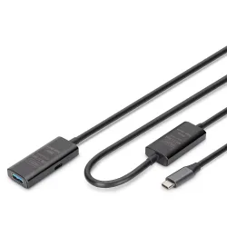 Kabel przedłużający aktywny DIGITUS DA-73111, USB 3.2 Gen1, 5Gbps, USB-C -