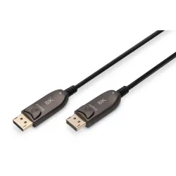 Kabel DIGITUS połączeniowy hybrydowy AOC DisplayPort 1.4 8K60Hz UHD DP/DP