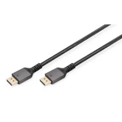 Kabel DisplayPort DIGITUS PREMIUM 8K60Hz UHD DP/DP M/M czarny 3m