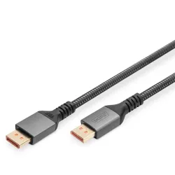 Kabel połączeniowy DIGITUS PREMIUM DisplayPort 2.1 16K60Hz DP/DP M/M czarny