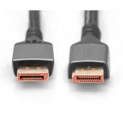 Kabel połączeniowy DIGITUS PREMIUM DisplayPort 2.1 16K60Hz DP/DP M/M czarny