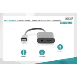 Kabel DIGITUS USB 3.1 Typ C Gen.2 SuperSpeed+ 10Gbps | PartsPC.pl