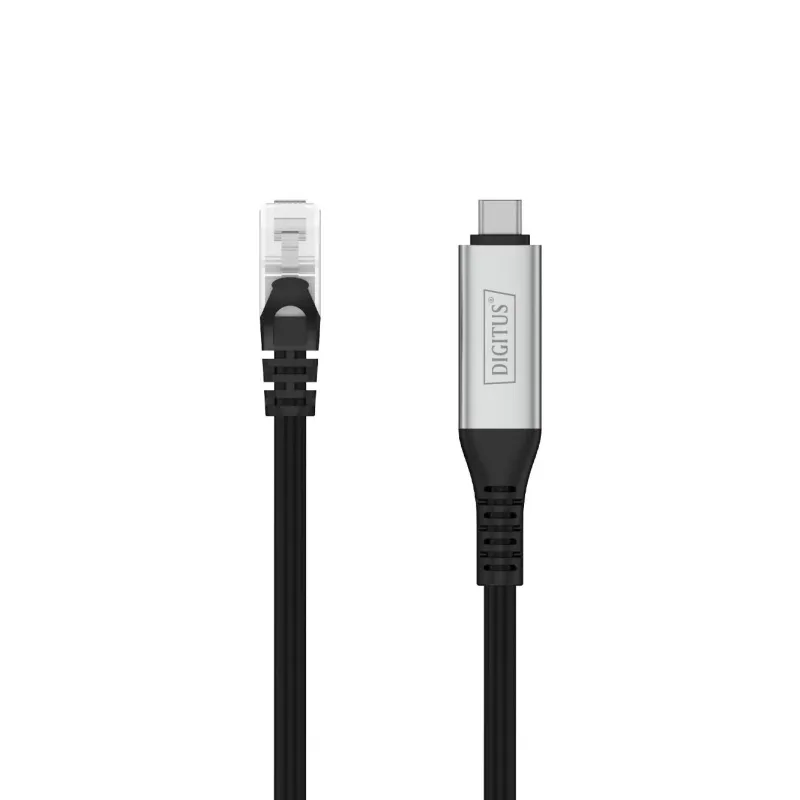 Kabel adapter DIGITUS USB-C – RJ45 Kat. 6A S/FTP, 1 Gbit/s, USB 3.2 Gen1,