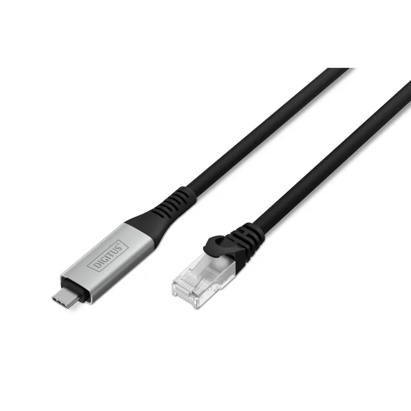 Kabel adapter DIGITUS USB-C – RJ45 Kat. 6A S/FTP, 1 Gbit/s, … | PartsPC.pl
