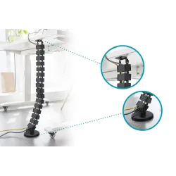 Maskownica DIGITUS organizer do okablowania (kręgosłup) regulowana