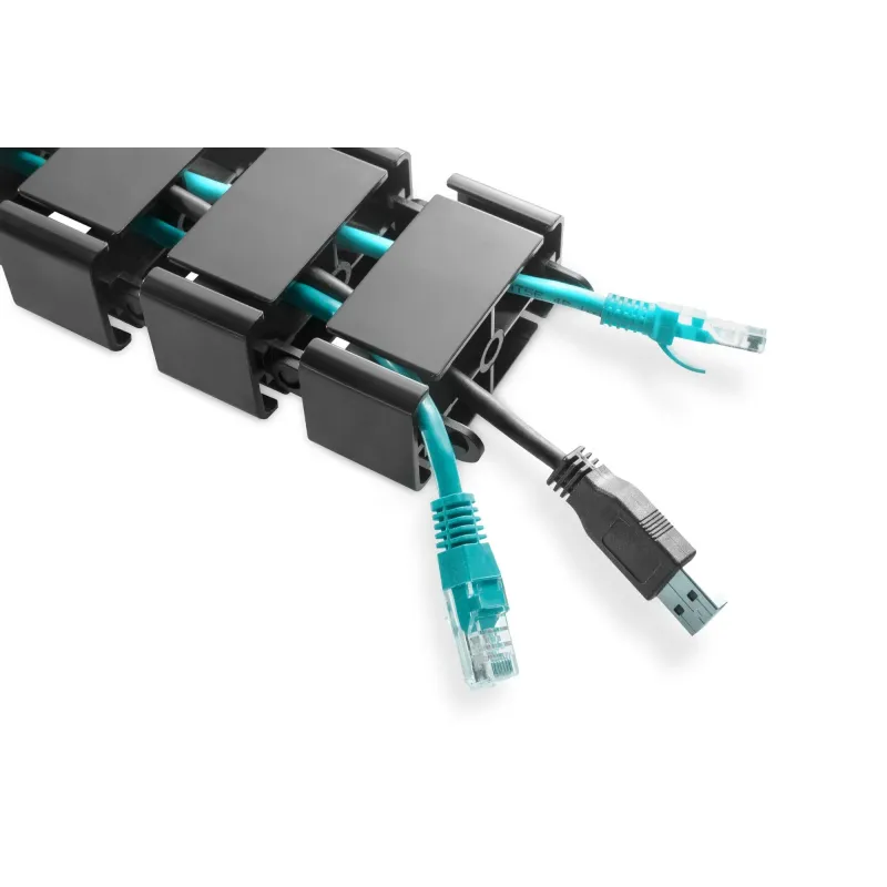 Maskownica DIGITUS organizer do okablowania (kręgosłup) regulowana