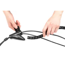 Maskownica DIGITUS organizer do okablowania (spirala) regulowana elastyczna