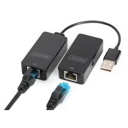 Przedłużacz/Extender DIGITUS USB 2.0 po skrętce Cat.5e/6 UTP, do 50m