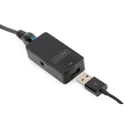 Przedłużacz/Extender DIGITUS USB 2.0 po skrętce Cat.5e/6 UTP, do 50m