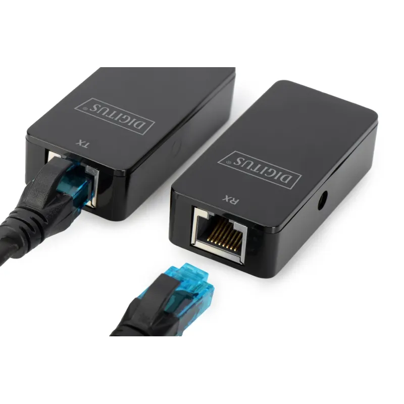 Przedłużacz/Extender DIGITUS USB 2.0 po skrętce Cat.5e/6 UTP, do 50m