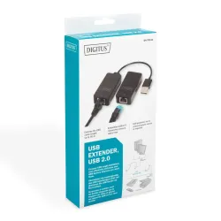 Przedłużacz/Extender DIGITUS USB 2.0 po skrętce Cat.5e/6 UTP, do 50m
